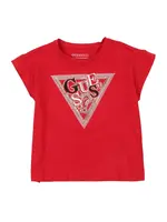 GUESS Tričko  červená