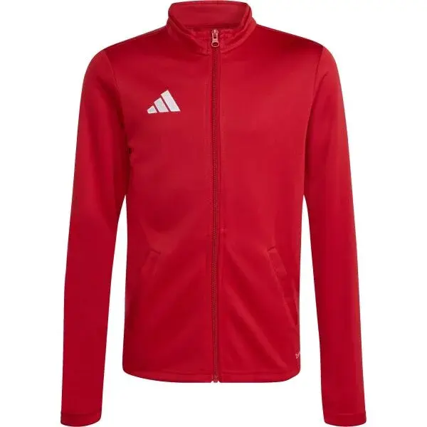 adidas ENTRADA 26 TRAINING JACKET Y Dětská sportovní bunda, červená, velikost