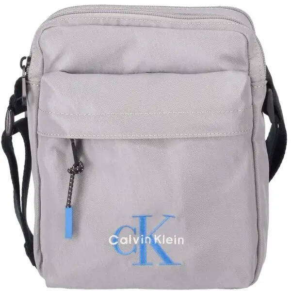 Calvin Klein BOLD REPORTER Dokladová taška, šedá, velikost