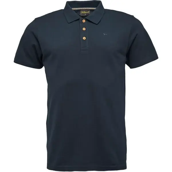 Willard REAN Pánské triko s límečkem, tmavě modrá, velikost XXXL