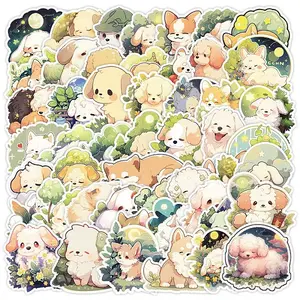 50Pcs PVC Paper Stickers