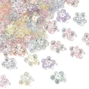 UV Plating Transparent Acrylic Beads