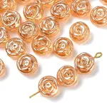 30Pcs Electroplate Glass Beads