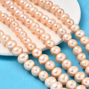 Natural Cultured Freshwater Pearl Beads Strands