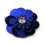 Flower Shape PVC Sequin/Paillette Beading Appliques
