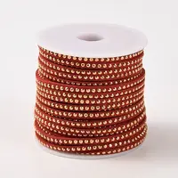 Rivet Faux Suede Cord