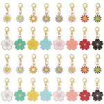 32Pcs 16 Styles Alloy Enamel Shoes Charms