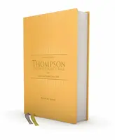 KJV, Thompson Chain-Reference Bible, Hardcover, Yellow Gold, Red Letter, Comfort Print