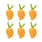 Glass Seed Beaded Mango Pendants