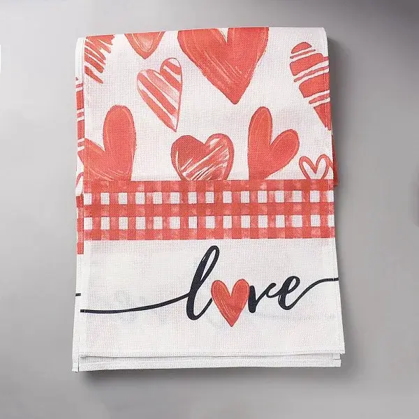 Valentine's Day Polyester Tablecloth