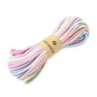 10M Gradient Color Cotton Cord