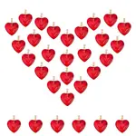 Transparent Spray Painted Glass Pendants