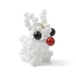3D Glass Seed Beaded Rabbit Charms