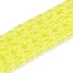 Transparent Glass Beads Strands