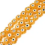 Handmade Evil Eye Lampwork Beads Strands