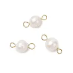 Natural Cultured Freshwater Pearl Round Links