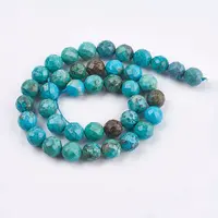 Dyed & Heated Natural Magnesite Beads Strands