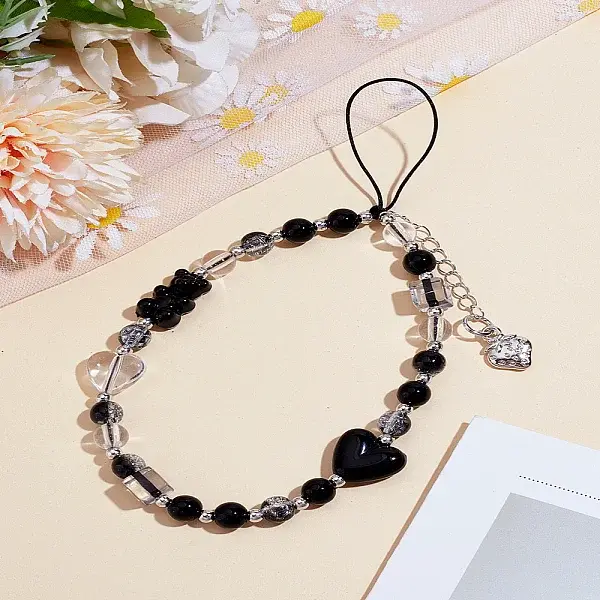 1Pc Resin and Acrylic Mobile Straps