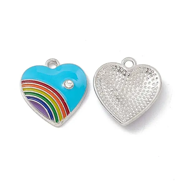 Alloy Enamel Pendant