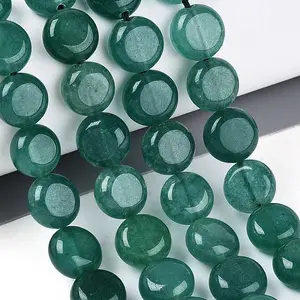 Dyed Natural White Jade Beads Strands