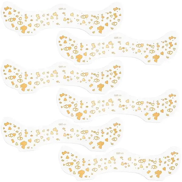 10Pcs Transfer Sticker Proof Removable Temporary Tattoos Stickers