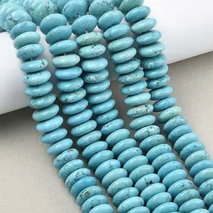 Dyed Natural Magnesite Beads Strands