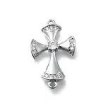 Brass Micro Pave Cubic Zirconia Pendants