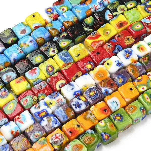 Handmade Millefiori Lampwork Beads