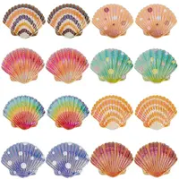 48Pcs 8 Colors Opaque Resin Cabochons