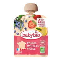 BABYBIO kapsička jablko čučoriedky jahody