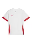 PUMA Funkčné tričko  tmavočervená / biela