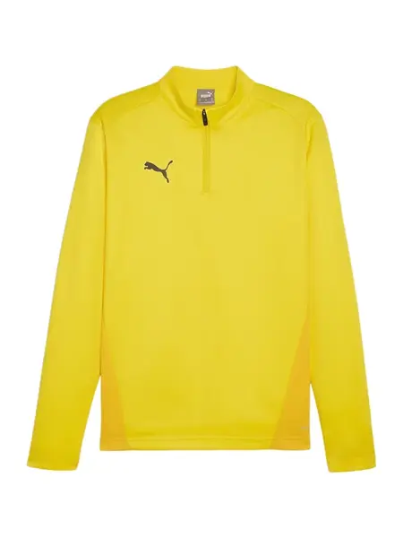 PUMA Funkčné tričko 'TeamGoal'  žltá / karí / čierna
