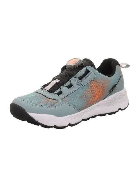 SUPERFIT Tenisky 'FREE RIDE'  mätová / oranžová / čierna