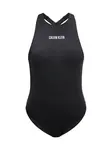 Calvin Klein Swimwear Jednodielne plavky 'INTENSE POWER'  čierna / biela