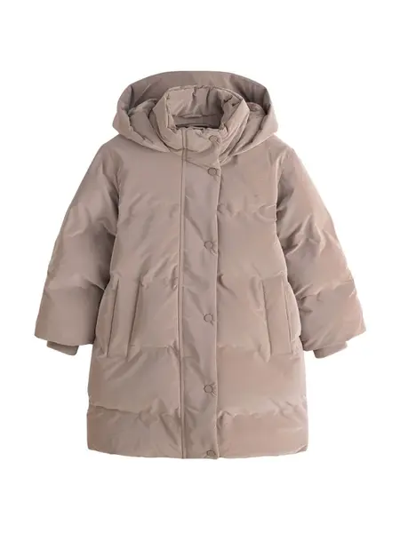 Next Kabát  tmavobéžová
