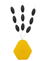 Avid carp zarážky outline tungsten sinkers - large