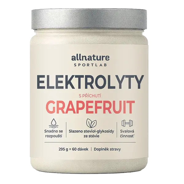ALLNATURE Sportlab elektrolyty grapefruit 295 g