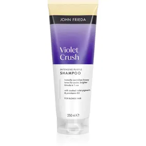 John Frieda Violet Crush Intense Purple Shampoo fialový šampon pro blond vlasy 250 ml