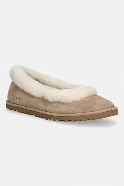 Semišové baleríny UGG W Zora Ballet Flat