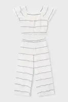 Dětská souprava s příměsí lnu Mayoral