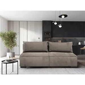 MID.YOU ROZKLÁDACÍ POHOVKA, textil, světle hnědá
