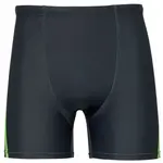 AQUOS MORNEY MID Pánske plavky s dlhšími nohavičkami, čierna, veľkosť