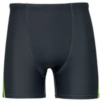 AQUOS MORNEY MID Pánske plavky s dlhšími nohavičkami, čierna, veľkosť