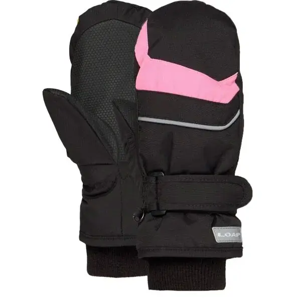 LOAP RUN Dětské rukavice, černá, velikost 4Y