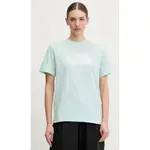 The North Face W EVOLUTION HALF DOME RELAXED SHORT SLEE Dámské tričko, světle zelená, velikost