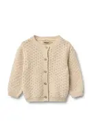 Dětský bavlněný kardigan Wheat