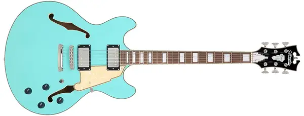 D'Angelico Premier DC Surf Green