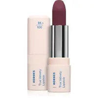 Korres True Velvety Lipstick krémová rtěnka se saténovým finišem odstín Deep Berry 3 g