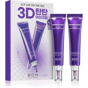BIOHEAL BOH Probioderm 3D Lifting Eye & Wrinkle Cream koncentrovaný oční krém proti příznakům stárnutí DUO BALENÍ 2x25 ml