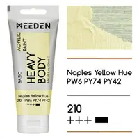 Akrylová barva Meeden 100ml – 210 Naples Yellow Hue